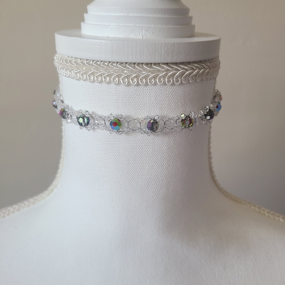 Dazzling Swarovski Crystal Choker Necklace